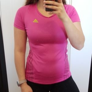 Adidas supernova pink t-shirt